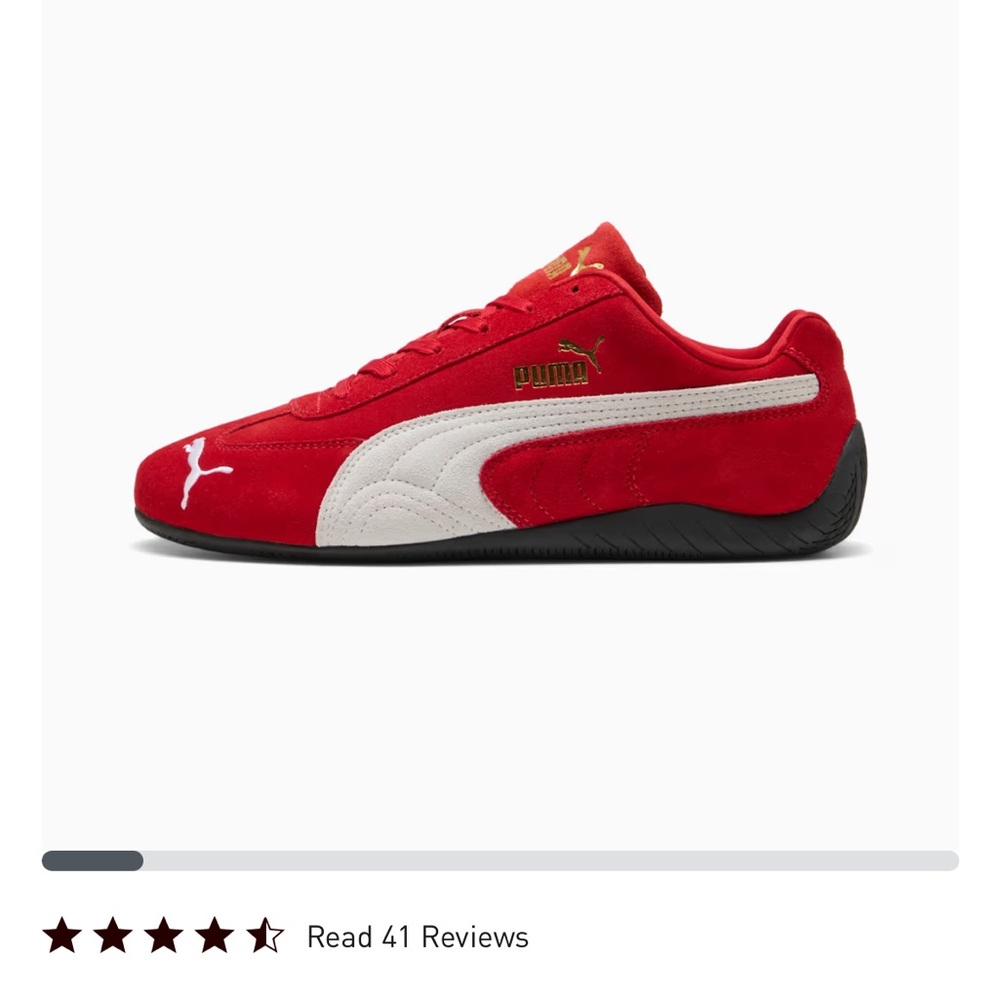 Puma Speedcat Red & White